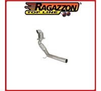 Catalizzatore metallico 200 celle 70 mm Ragazzon VW Golf 7.5 GTI 169 Kw