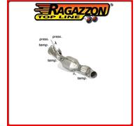 54.0307.01#2 BMW SERIE5 F10 CATALIZZATORE GR.N E TUBO SOSTITUZIONE FILTRO ANTIPA