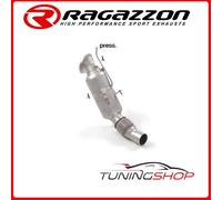BMW Catalizzatore metallico 200cpsi Gr.N inox con rimozione filtro OPF / GPF.
