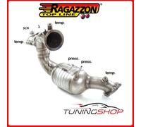 54.0375.01#2 AUDI A7 (TYP 4G) 2011>> CATALIZZATORE GR.N E TUBO SOSTITUZIONE FILT
