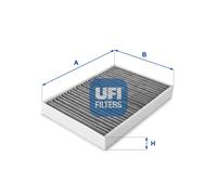 54.159.00 UFI Filtro, Aria abitacolo per JAGUAR,LAND ROVER,VOLVO