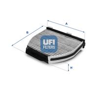 54.163.00 UFI Filtro, Aria abitacolo per MERCEDES-BENZ
