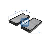 54.243.00 UFI Filtro, Aria abitacolo per BMW
