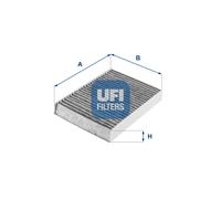 54.245.00 UFI Filtro, Aria abitacolo per ALFA ROMEO,FIAT,JEEP