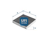 54.248.00 Filtro, Aria abitacolo Ufi