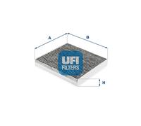 54.266.00 Filtro, Aria abitacolo Ufi