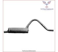 54.63.06 Silenziatore centrale Imasaf per OPEL REKORD C