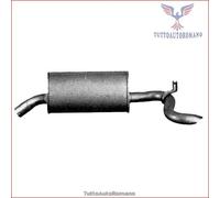 SILENZIATORE POSTERIORE PER OPEL OMEGA A 2.0 i _ KW 85 CV 115