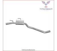 54.78.06 Silenziatore centrale Imasaf per OPEL OMEGA B
