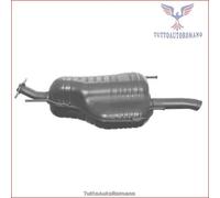 54.87.07 Silenziatore posteriore Imasaf per OPEL ZAFIRA A
