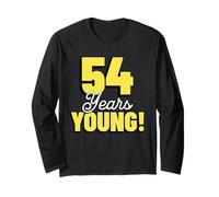 54 anni giovane, divertente 54° compleanno Maglia a Manica