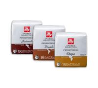 54 Capsule Illy Iperespresso Originali Caffè Brasile Guatemala Etiopia