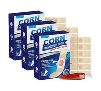 54 Cerotti per la Rimozione dei Calli, calli Plantari Mani, Piedi e Viso, Pelle, Dolorosi Mirati, Delicati Sicuri Mantenere Pelle Sana (Rosso 3PCS)