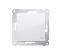 Simon 54 Connettore per scale, sgancio rapido, bianco DW6.01/11