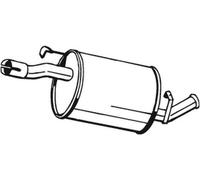 50 CV SILENZIATORE POSTERIORE PER FIAT Panda 141 1100 KW 37 CV 50