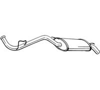 54 CV SILENZIATORE POSTERIORE PER RENAULT Clio I CAS/Cod Sp S57 1.2 KW 40 CV 54