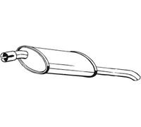 54 CV SILENZIATORE POSTERIORE PER OPEL Kadett E Station Wagon T85 1.6 D KW 40 CV