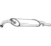 54 CV SILENZIATORE POSTERIORE PER VW Golf II Van 19E, 1G1 1.3 KW 40 CV 54