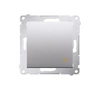 54 MODULO ARGENTO OPACO CONNETTORE A CROCE PREMIUM 54 DW7.01/43