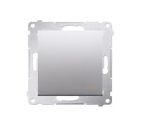 54 MODULO ARGENTO OPACO CONNETTORE UNIVERSALE PREMIUM DW6.01/43