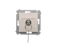54 MODULO BIANCO CONNETTORE 1 POLO 0-1 CON PREMIUM 54 DW1K.01/11
