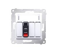 54 MODULO BIANCO PRESA ALTOPARLANTE HIFI PREMIUM DGL31.01/11