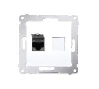 54 MODULO BIANCO PRESA COMPUTER 1X UAE PREMIUM 54 D61E.01/11