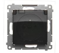 Kontakt-Simon DGZ1BZ.01/46A - Presa di corrente in bronzo, in plastica, IP44, 250 V, 84 mm, 45 mm