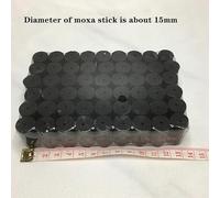 54 pezzi di bastoncini di moxibustione senza fumo, rotoli di moxa, bruciatore di artemisia, agopuntura, terapia di massaggio, trattamento termico, sollievo dal dolore, corpo caldo(14mm type)
