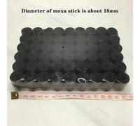 54 pezzi di bastoncini di moxibustione senza fumo, rotoli di moxa, bruciatore di artemisia, agopuntura, terapia di massaggio, trattamento termico, sollievo dal dolore, corpo caldo(18mm type)