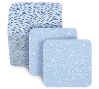 540 Pezzi Salviette senza Pelucchi in Cotone Blu per Salone | Pulizia Rapida, senza Residui o Frammenti, Morbide e Flessibili, per Uso Professionale in Beauty Salon