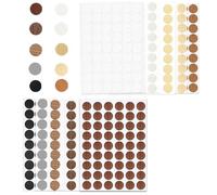 540 Pezzi Tappi Coprivite Adesivi, Ø21mm PVC Copriviti Autoadesivi Copriforo, Copri Viti Tappo di Foro, Fori Vite di Copertura Impermeabili, per Mobili Scrivanie
