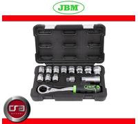 54090 Jbm VALIGETTA CON 14 PEZZI CON BUSSOLE GO-THROUGH