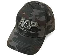 540Brands M&P by Smith And Wesson - Cappello da Uomo con Licenza Ufficiale, Camo/Grigio, M