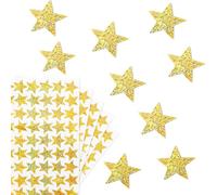 540pz Adesivi Stelline Dorate Sticker Stelle Glitterati Natalizi per Bambini Biglietti Busta Scrapbooking Lavoretti Pacchi Regalo Natale