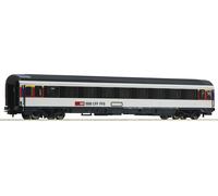 54166 il Roco HO Carrozza SBB CFF FFS Eurocity a scompartimenti 1a cl illuminata