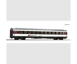 54167 Roco - H0 1:100 - Carrozza Eurocity a scompartimenti di 2a classe SBB - Ar