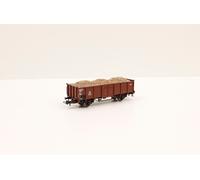 54270-E Roco HO Carro merci a gondola con carico ghiaia DB nuovo da start set