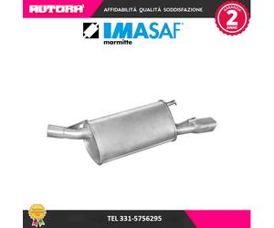 543807 Silenziatore posteriore adatto a Opel Corsa A (MARCA IMASAF)..S29
