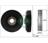 544 0042 10 INA Puleggia cinghia, Albero a gomiti per CITROËN,FIAT,PEUGEOT