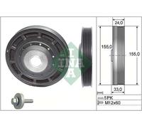 544 0054 20 INA Kit pulegge, Albero motore/a gomito per NISSAN,RENAULT