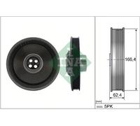 544 0171 10 INA Puleggia cinghia, Albero a gomiti per MINI