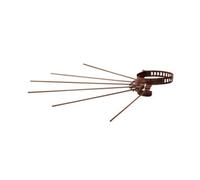 5440 Q.TA' 10 STENDIBIANCHERIA A RAGGIERA D 8/14 CM MARRONE