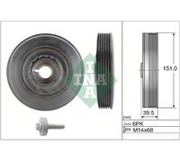 544009020 Puleggia cinghia, albero a gomiti Schaeffler Ina