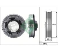 544012910 Puleggia cinghia, Albero a gomiti Schaeffler Ina