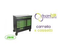54511 CARRELLO PORTA ATTREZZI A 11 CASSETTI JBM
