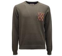 5455AI maglione uomo SUN68 man wool/cotton sweater green