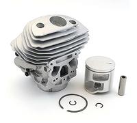 545XP Cilindro Pistone KIT 43 MM per Husqvarna 545 550 550XP & Più Motoseghe Blocco Testa Anelli Clip PIN Assembly