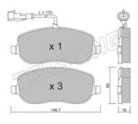 546.1 TRUSTING PAST.FRE.FIATCroma 2,4 Multijet 05>(GIR) Trusting Freni