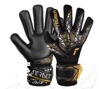 Reusch Attrakt Silver NC - Guanti da portiere con supporto per dita, taglia 10, colore: Nero